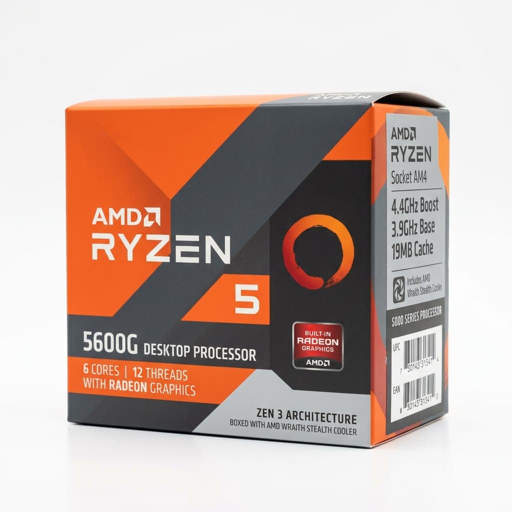 AMD Ryzen 5 5600G Desktop Processor