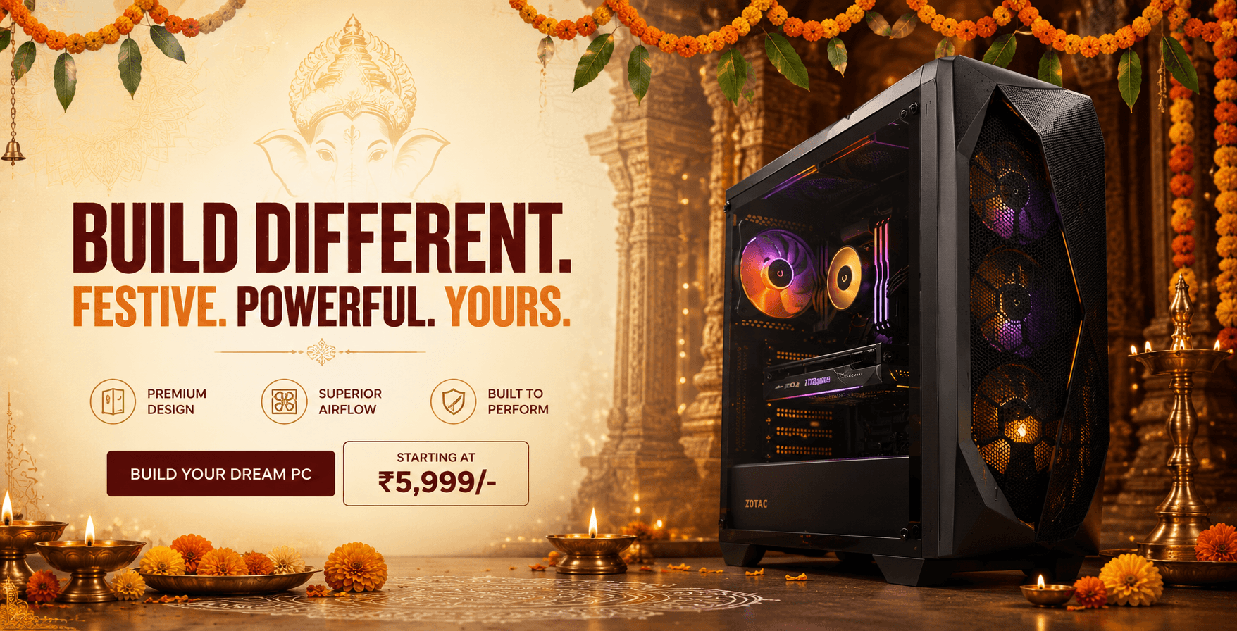 Build Different - Festive, Powerful, Yours
